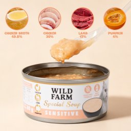 SOUL FARM WILD FARM Special Soup 80g Sensitive