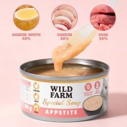 SOUL FARM Wild Farm Special Soup 80g Appetite