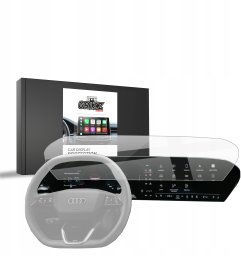 Etui do nawigacji GrizzGlass Folia ceramiczna CarDisplay Protection do Audi Q5 14,5" (2025-2026) (GRZ14599)