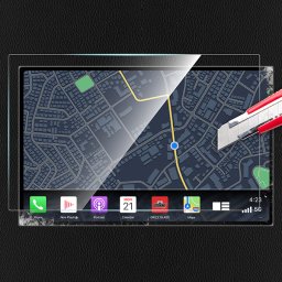 Etui do nawigacji GrizzGlass Folia ceramiczna CarDisplay Protection do BMW iX3 G08 (2020-2026) (GRZ18851)