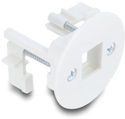 Delock Keystone Uchwyt modułowy do montażu ściennego / stołowego biały (91381)