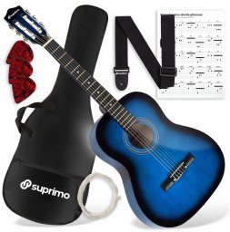 Suprimo Gitara klasyczna 3/4 36 cali CG34 BB blueb (5908249842601)
