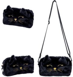 Astra Torebka Fluffy Kitty Black (5901137234809)