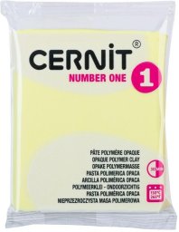 Cernit Modelina pastelowa żółta 56g (5411711466033)