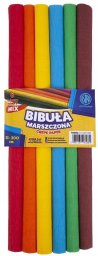 Astra Bibuła marszczona 25x200cm, Mix (6szt) (5901137165882)