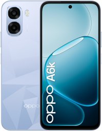 Smartfon Oppo A6k 17,1 cm (6.75") Dual SIM Android 15 4G USB Type-C 4 GB 256 GB 6100 mAh Niebieski