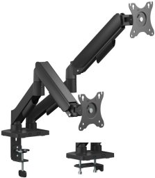 Equip Uchwyt biurkowy na 2 monitory 17" - 32" (650131)