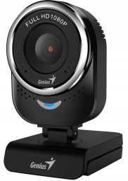 Kamera internetowa Genius QCam 6000/ czarny/ Full HD 1080P/ USB-C/ USB/ mikrofon (32200002411)