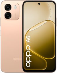 Smartfon Oppo A6 17,1 cm (6.75") Dual SIM Android 15 4G USB Type-C 6 GB 256 GB 6550 mAh Złoto