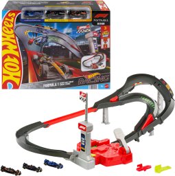 Mattel Hot Wheels Racing Formuła 1 Sprint Tor wyścigowy Zestaw (JNN32)