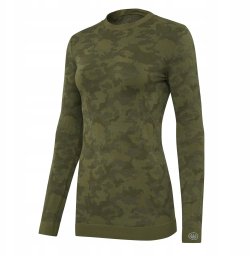 MALFINI LeSaut Sweater Green Camouflage Kolor w