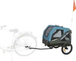 Trixie Przyczepka rowerowa dla psa M: 81 × 102 × 102/145 cm (TX-12822)