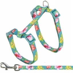 Trixie ze smyczą kwiaty 27–45 cm/10 mm 1,20 m różne kolory (TX-41910)