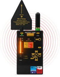 Spreest Wykrywacz podsłuchów i kamer GSM GPS ukrytych lokalizatorów detektor 1206S