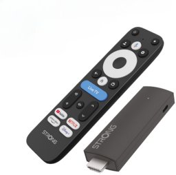 Odtwarzacz multimedialny Strong Smart Stick LEAP-UNA+ FHD Google TV