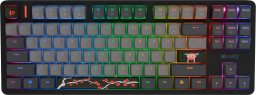 Klawiatura Fury Kanabo K6 Gateron Magnetic Orange (NFU-2364)