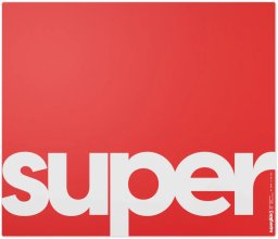 Podkładka Superglide Pulsar Glass V3 Type-S Red XL - 490x420mm (szklana)