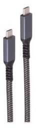 Shiverpeaks USB-C kabel do ładowania 3.2 100W PD Textil 1m