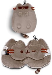 Puckator Poduszka podróżna i maska na oczy - Pusheen (5055071511707)