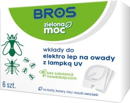 Staples BROS Zielona Moc wkłady do Elektro Lep na owady z lampką UV
