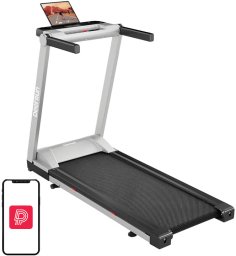 Bieżnia Urbogym Składana bieżnia elektryczna DeerRun A1 Pro (srebrna) (A1 Pro - Silver)