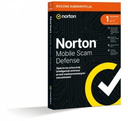 Norton Oprogramowanie Mobile Scam Defence PL 1U 1Dvc 1Y (21488054)