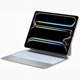 Etui na tablet MOFT Typecase Edge Pro z klawiaturą do iPad Air 13" M2 2024 / M3 2025 / M4 2026 srebrny
