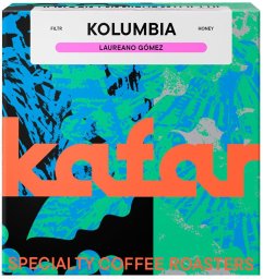 Kawa ziarnista Kafar Kolumbia Laureano Gomez Honey 250 g