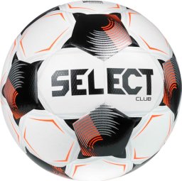 Select Piłka nożna Club v26 FIFA Basic biało-czarno-pomarańczowa 1016691/120084 4