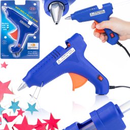 Pistolet do kleju Rosfix Lekki pistolet do kleju na gorąco 20W 7MM do rękodzieła ozdób dla dzieci