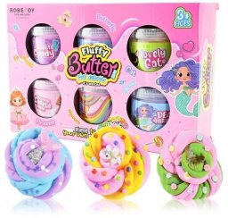 Branded toys Slime z akcesoriami Fluffy Butter Pink