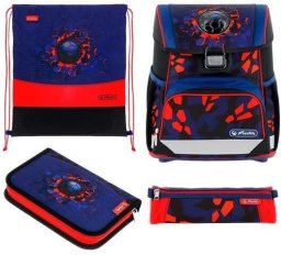Herlitz Zestaw Tornister Loop Plus Kick (4006144097711)