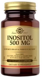 Solgar 2 sztuki - Inositol 500 mg (100 kaps.)