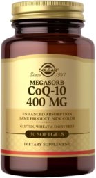 Solgar 2 sztuki - Megasorb CoQ-10 400 mg (60 kaps.)
