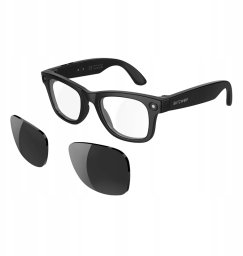 Blitzwolf Inteligentne okulary AI BW-AG1 Pro z wymiennymi soczewkami przeciwsłonecznymi