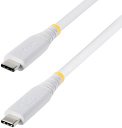 Kabel USB StarTech - Kabel USB - USB-C (M) do USB-C (M) - USB4 / Thunderbolt / DisplayPort 2.1 - 5 A - 1 m - pasywny, do 40 Gbps szybkość transmisji danych, USB Power Delivery (240W), 8K60Hz obsługa, 4K240Hz obsługa, obsługa dla Power Delivery (CC1M40GUSB