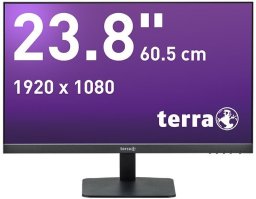 Monitor Technologia Dotyku TERRA LCD/LED 2427W V3 IPS black HDMI/DP/USB-C (3030256)