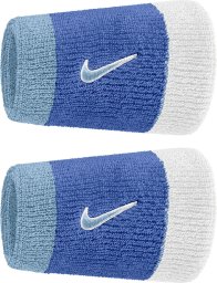 Nike Frotki opaska frotka na rękę nadgarstek Swoosh Classic Doublewide Wristbands 2 sztuki