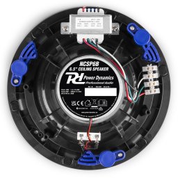 Power Dynamics Głośnik sufitowy 100V NCSP6B niskoprofilowy 6,5" czarny one size