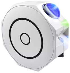 E-LIGHT LED projektor OC1 Octagon Laser Galaxy Star projector with sound / bluetooth App control & remote White (ELIG-OC1)