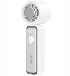 Wentylator Usams Wiatrak Ice-Cooling Digital High-Speed 2000mAh biały
