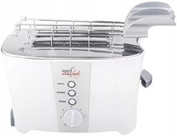 Toster TurboTronic Melchioni Tosto 2 kaw. 600 W Biały (118310008)