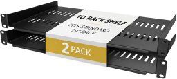StarTech części do stojaków Półka do stojaka (CABSHELFV1U-2PK)