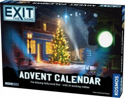 Ravensburger Kosmos Exit: The Game – Advent Calendar: The Missing Hollywood Star (KOS51174)