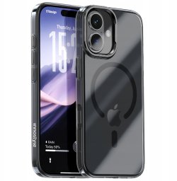 Innostyle Etui magnetyczne Case wzmocnione do MagSafe iPhone 17 czarne