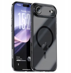 Innostyle Etui magnetyczne Case wzmocnione do Magsafe iPhone 17 Air czarne