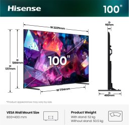 Telewizor Hisense 100Q7S PRO