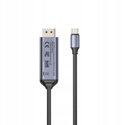 Kabel USB Unitek Dwukierunkowy USB-C - DisplayPort 16K 80 Gb/s HDR 1.8 m (V1441AGY01)