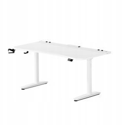 Diablo Chairs Biurko gamingowe elektryczne białe Diablo X-Forge 1600 (5907367511222)