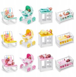 Figurka My Sweet Baby My Mini My Mini Baby zestaw miniaturowy Seria 1 mix wzorów (193052057242)